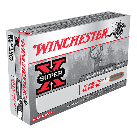 WIN SUPER-X SUBSONIC 300BLK 200GR 20/10 - Ammunition